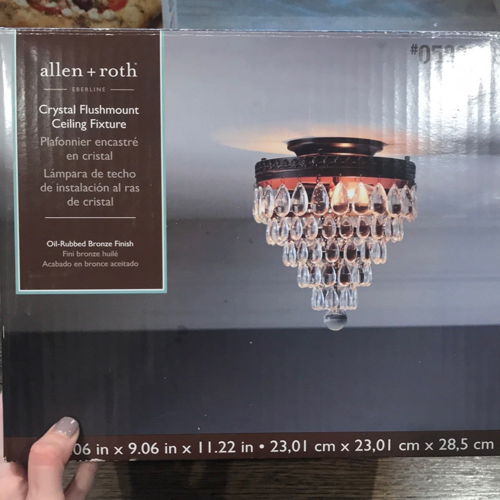 Allen and Roth chandelier